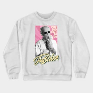 Joe Biden - President 2020 Biden Photo with an Ice Cream Crewneck Sweatshirt